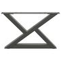 Voir la diapositive 5 : VIDAXL Pieds de table basse 2 pcs anthracite 50x(30-31,3) cm acier