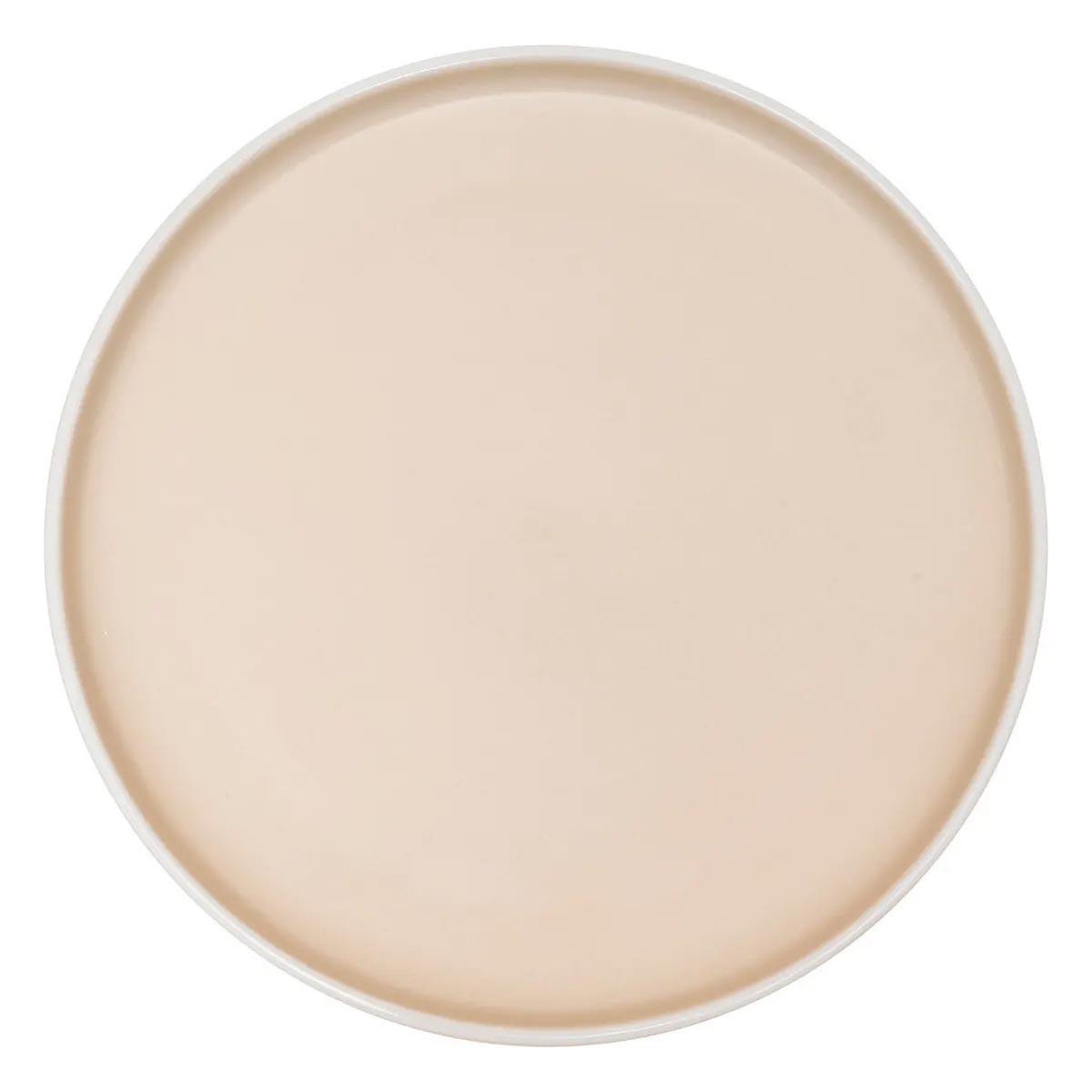SECRET DE GOURMET Lot de 6 assiettes plates  alix  26cm beige