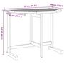 Voir la diapositive 6 : VIDAXL Table pliable de balcon 90x60x72 cm bois d'acacia solide