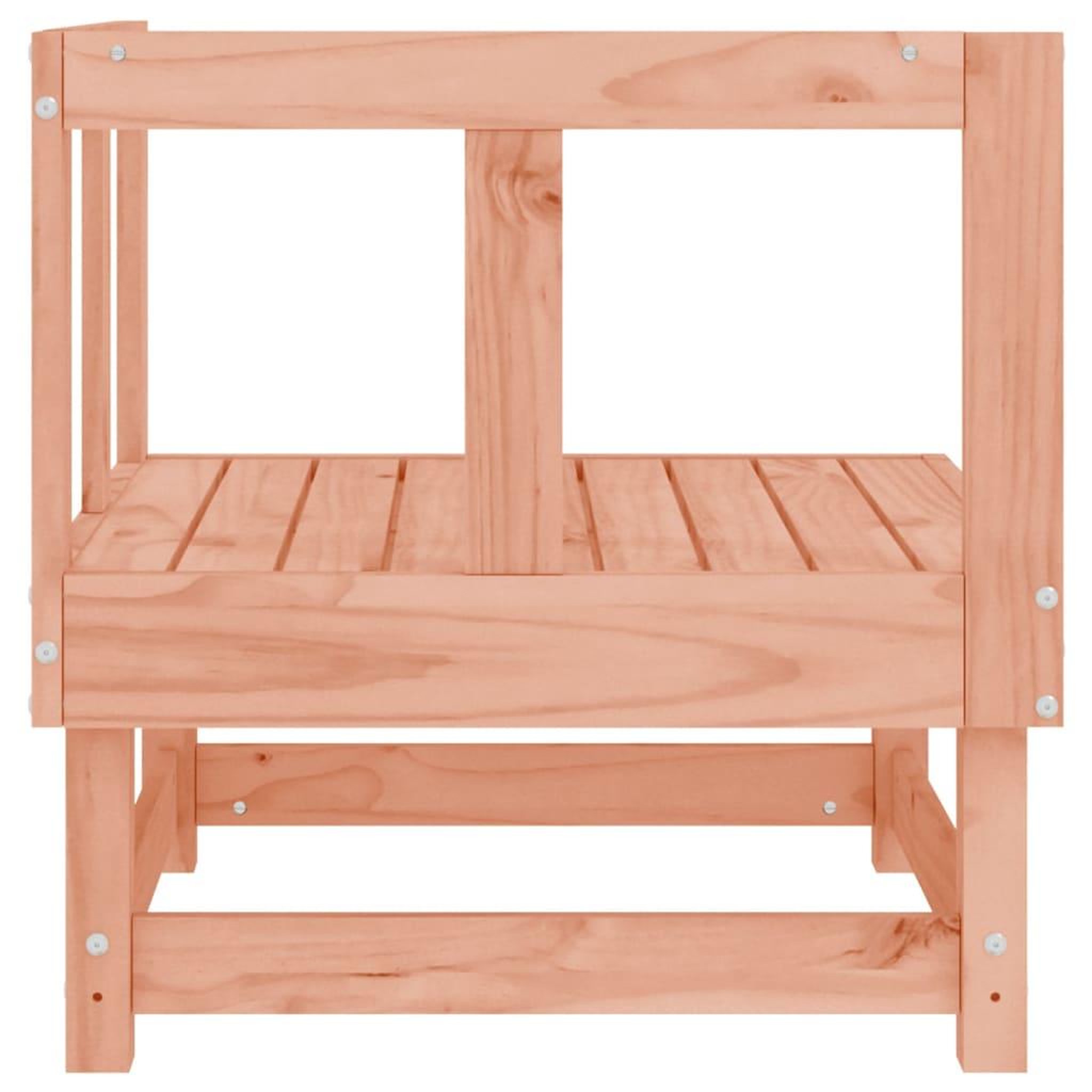 Voir la diapositive 4 : VIDAXL Canape d'angle de jardin bois massif douglas