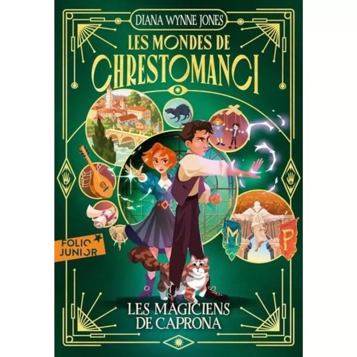  LES MONDES DE CHRESTOMANCI TOME 3 : LES MAGICIENS DE CAPRONA, Wynne Jones Diana