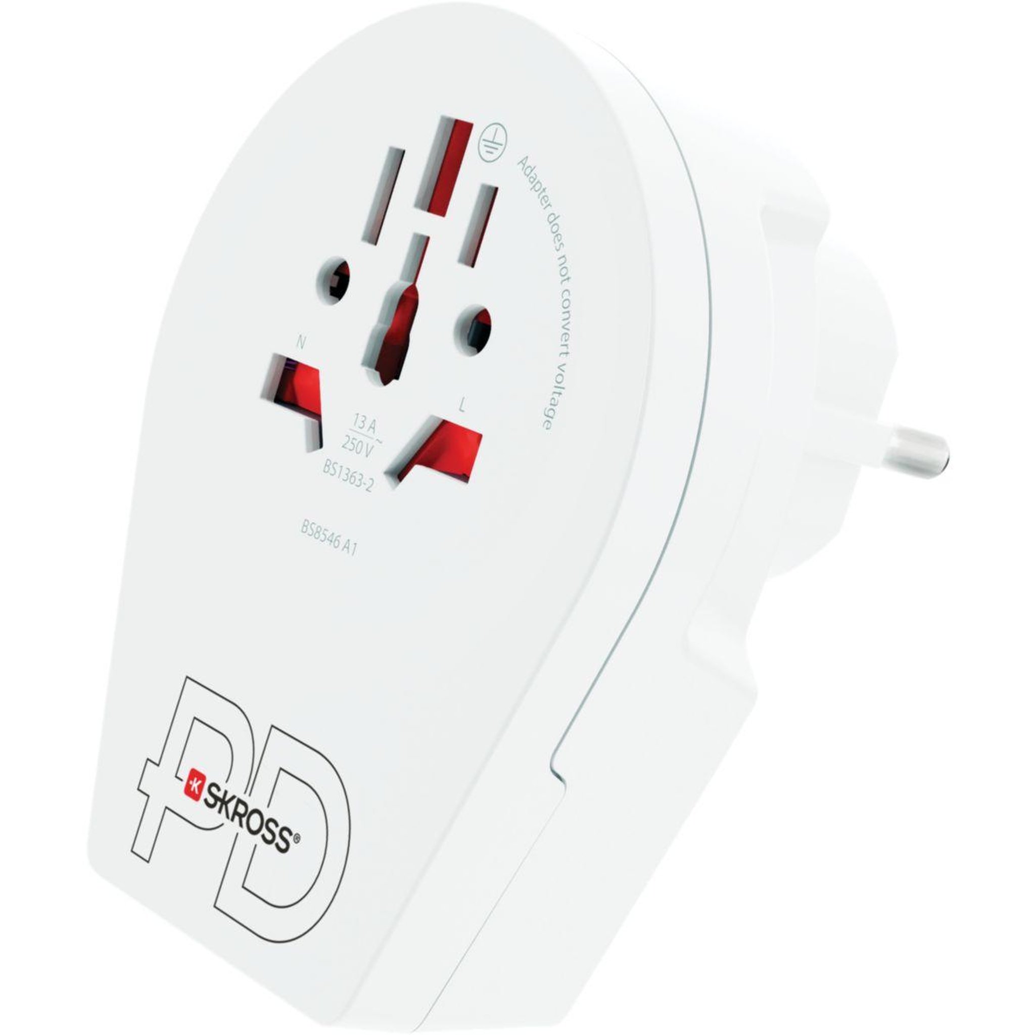 Skross Adaptateur de voyage Monde vers europe 20W