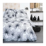 Today Parure de lit - TODAY Sunshine - 260x240cm - 2 personnes - coton imprimé floral