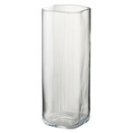 Paris Prix Vase Design  Carré Droit  32cm Transparent