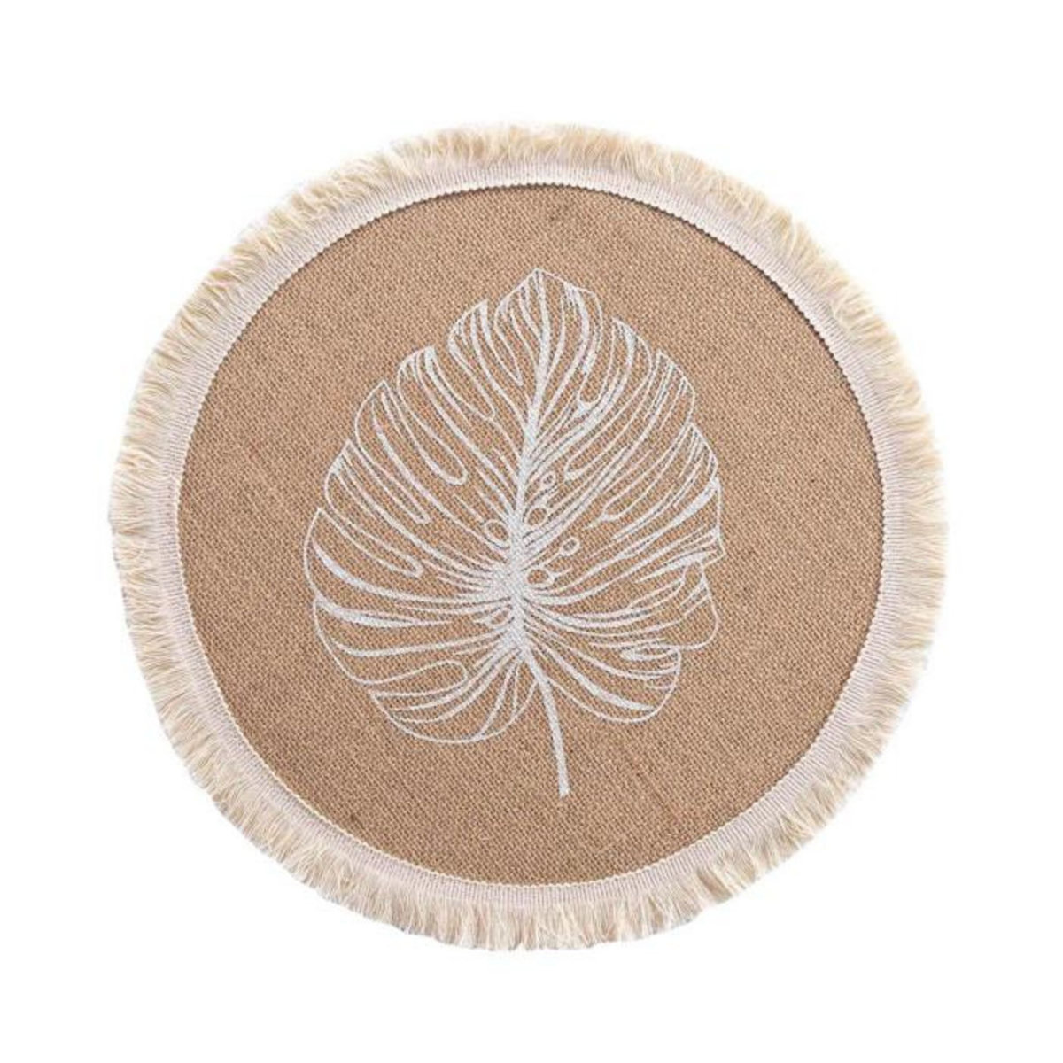 Paris Prix Set de Table Rond en Jute  Mogador  38cm Naturel