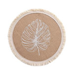Paris Prix Set de Table Rond en Jute  Mogador  38cm Naturel
