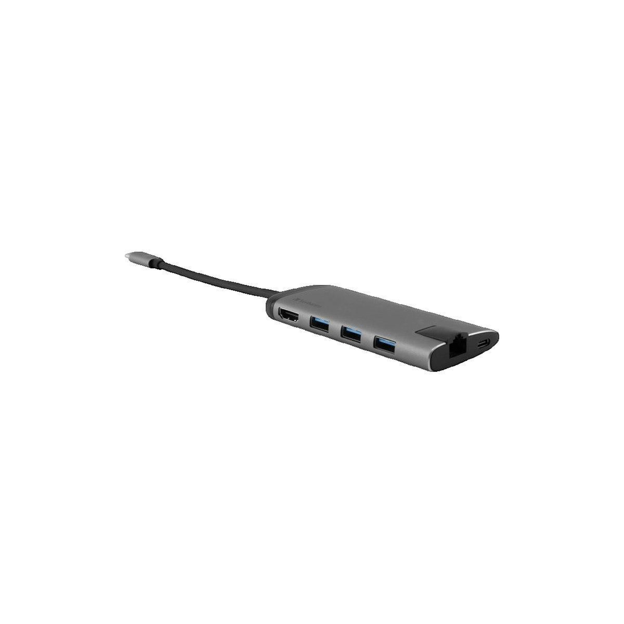Verbatim Station d'accueil multiport Verbatim 0023942491422 noir et argent