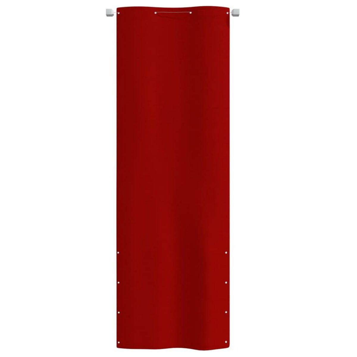 VIDAXL Ecran de balcon Rouge 80x240 cm Tissu Oxford