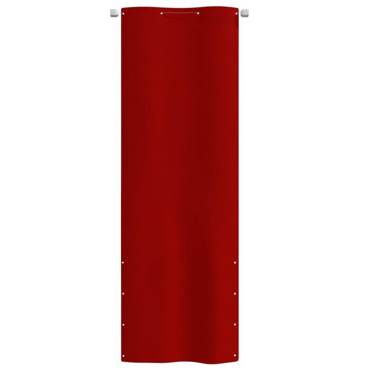 VIDAXL Ecran de balcon Rouge 80x240 cm Tissu Oxford