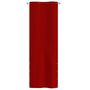 Voir la diapositive 2 : VIDAXL Ecran de balcon Rouge 80x240 cm Tissu Oxford