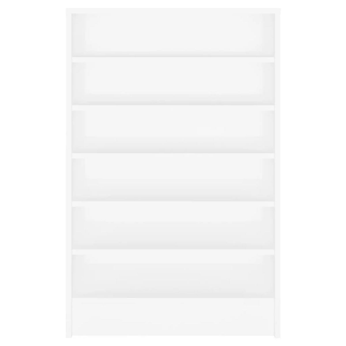 VIDAXL Armoire a chaussures Blanc 60x35x92 cm Bois d'ingenierie