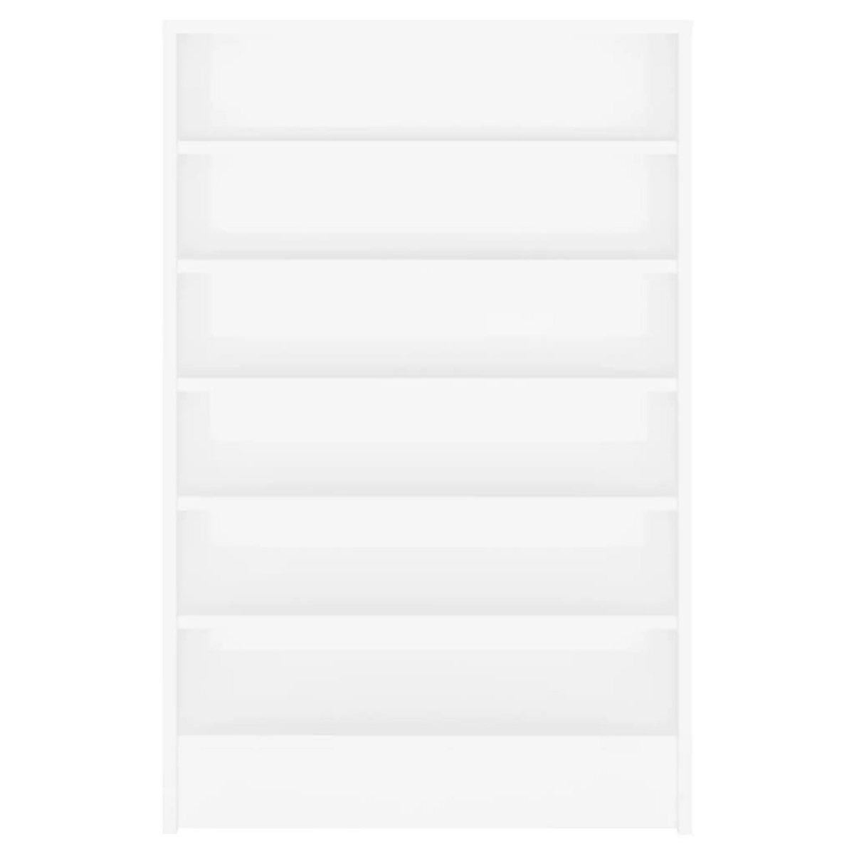 VIDAXL Armoire a chaussures Blanc 60x35x92 cm Bois d'ingenierie