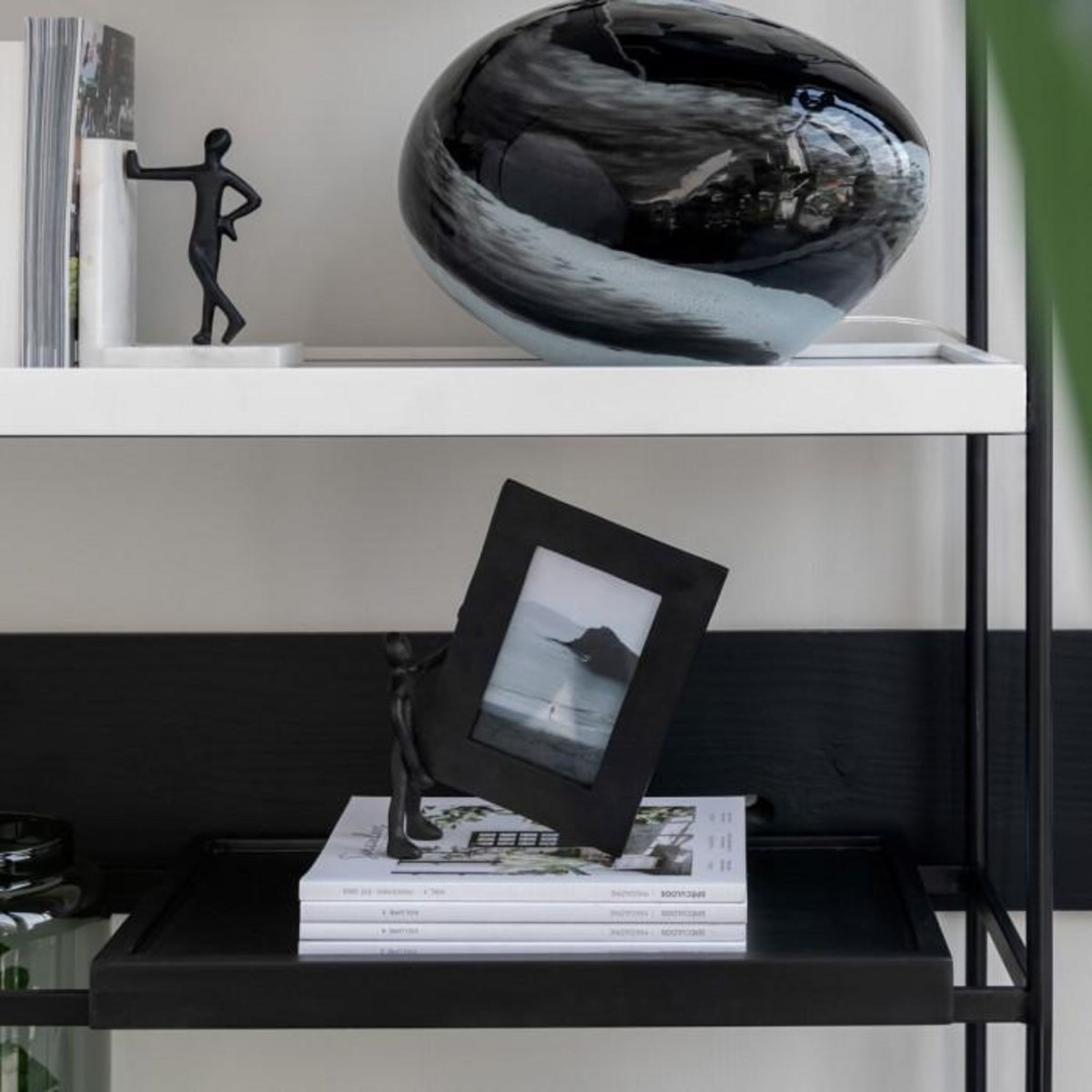 Paris Prix Cadre Déco  Personnage  10x15cm Noir