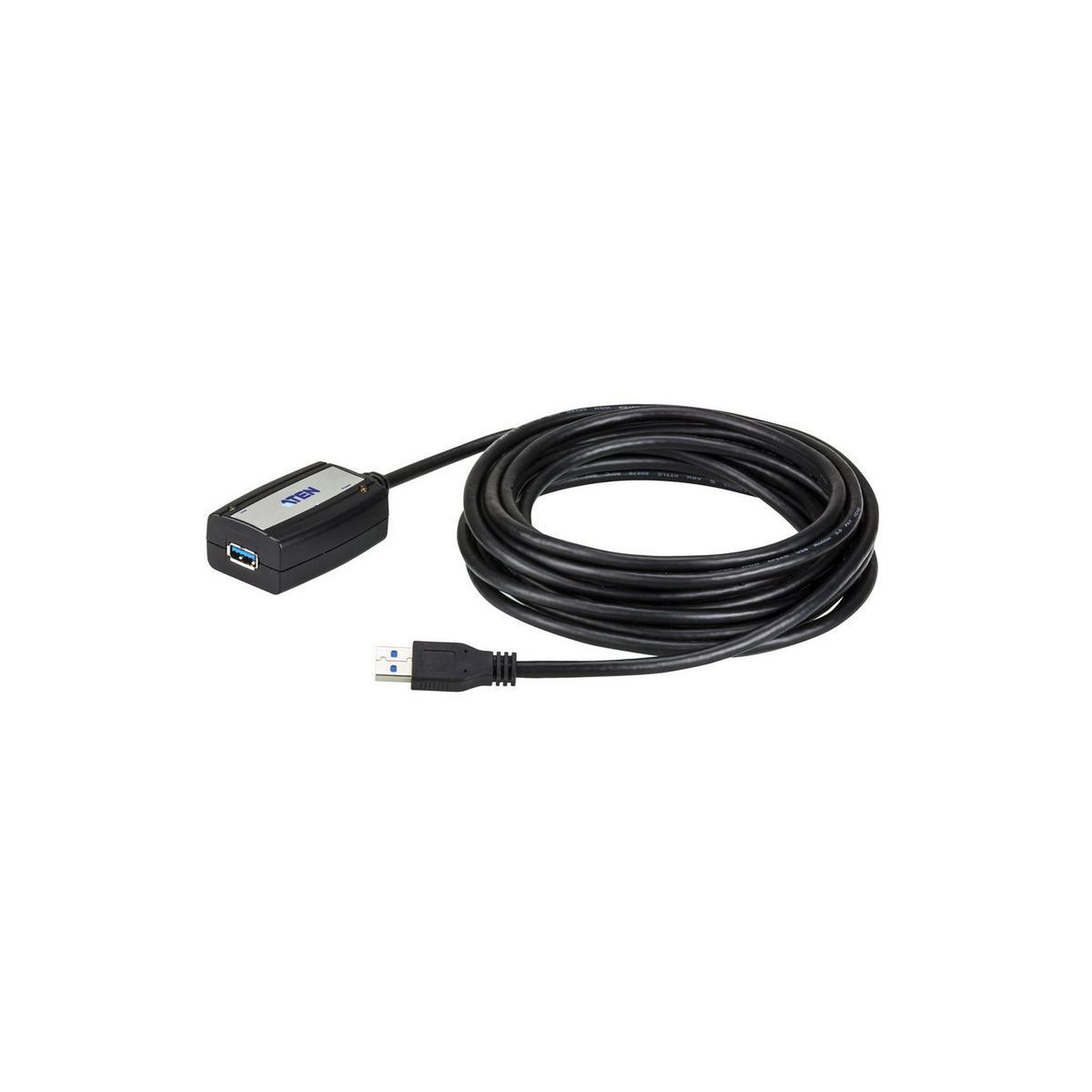Aten ATEN UE350A-AT câble USB USB 3.2 Gen 1 (3.1 Gen 1) USB A Noir