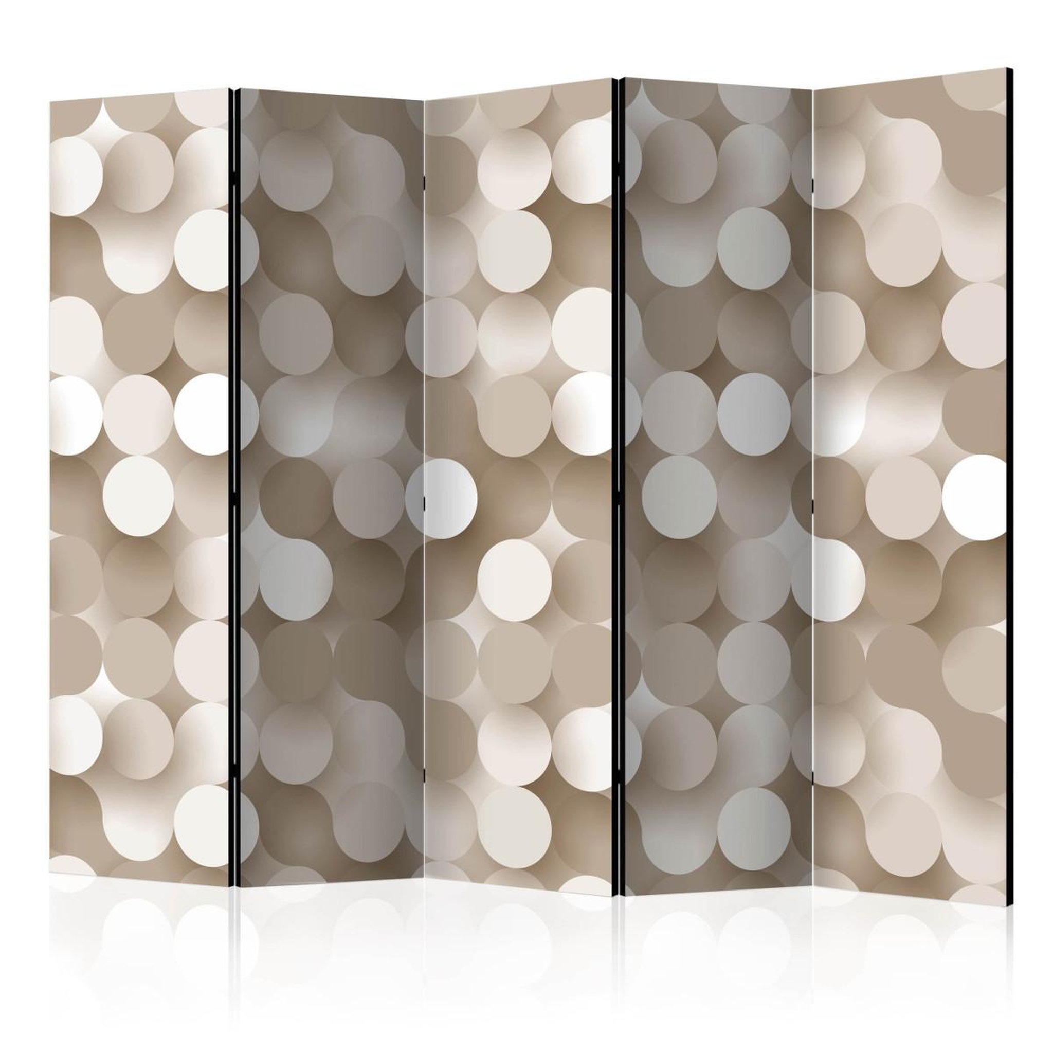 Paris Prix Paravent 5 volets  gold net  172x225cm