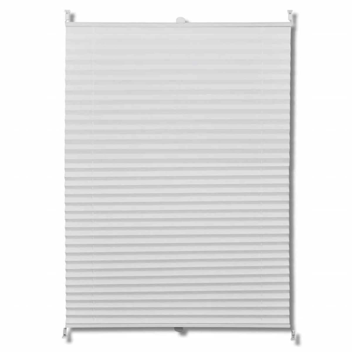 VIDAXL Store plisse 100x200 cm Blanc
