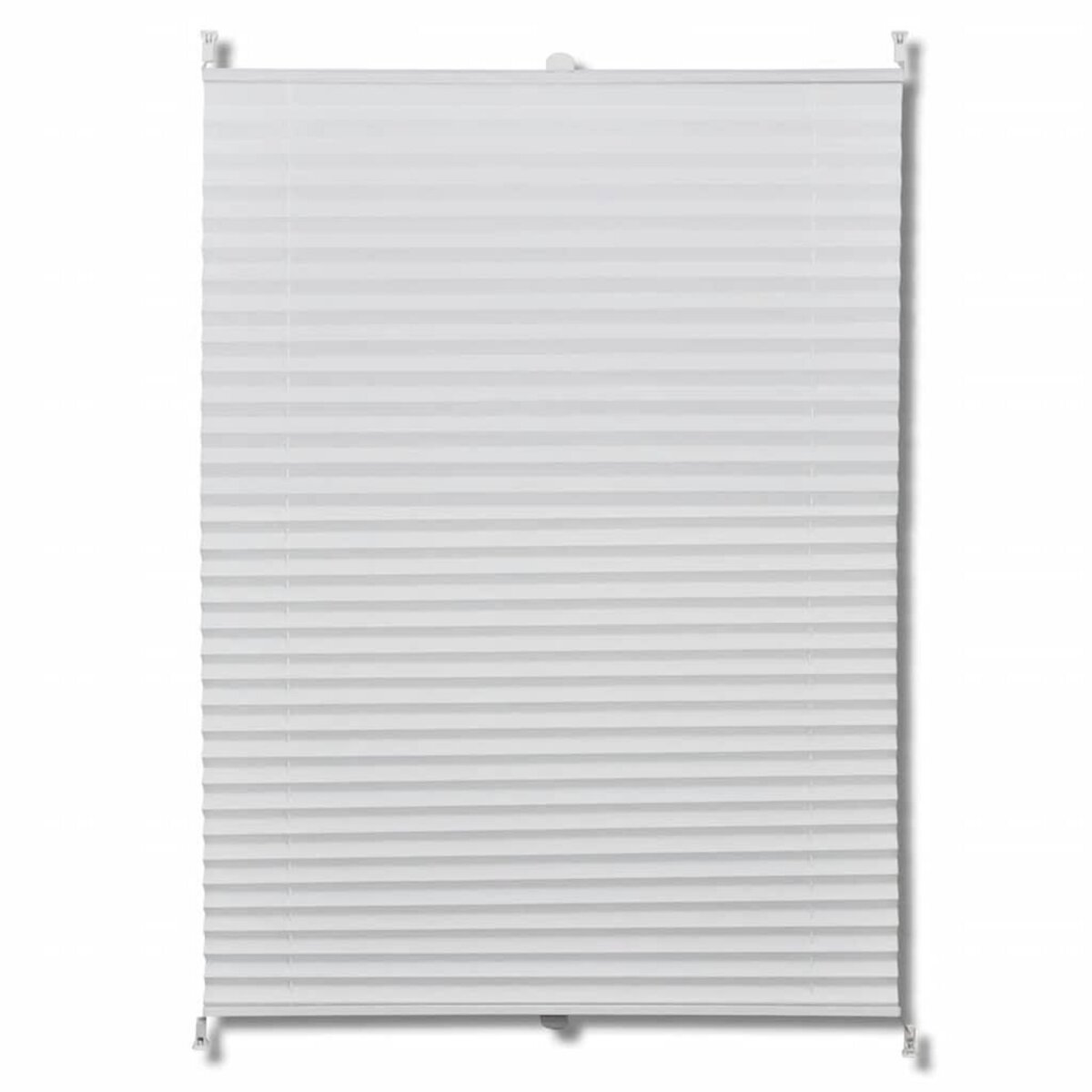 VIDAXL Store plisse 100x200 cm Blanc