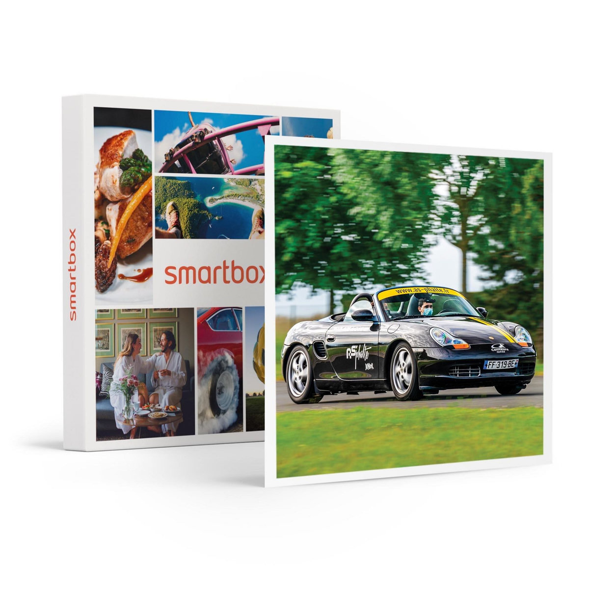 Smartbox Pilotage pour enfant : 2 tours en Porsche Boxster - Coffret Cadeau Sport & Aventure