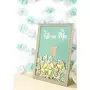 Graine créative Cadre à messages - Baby shower naissance - 42 x 30 x 2 cm