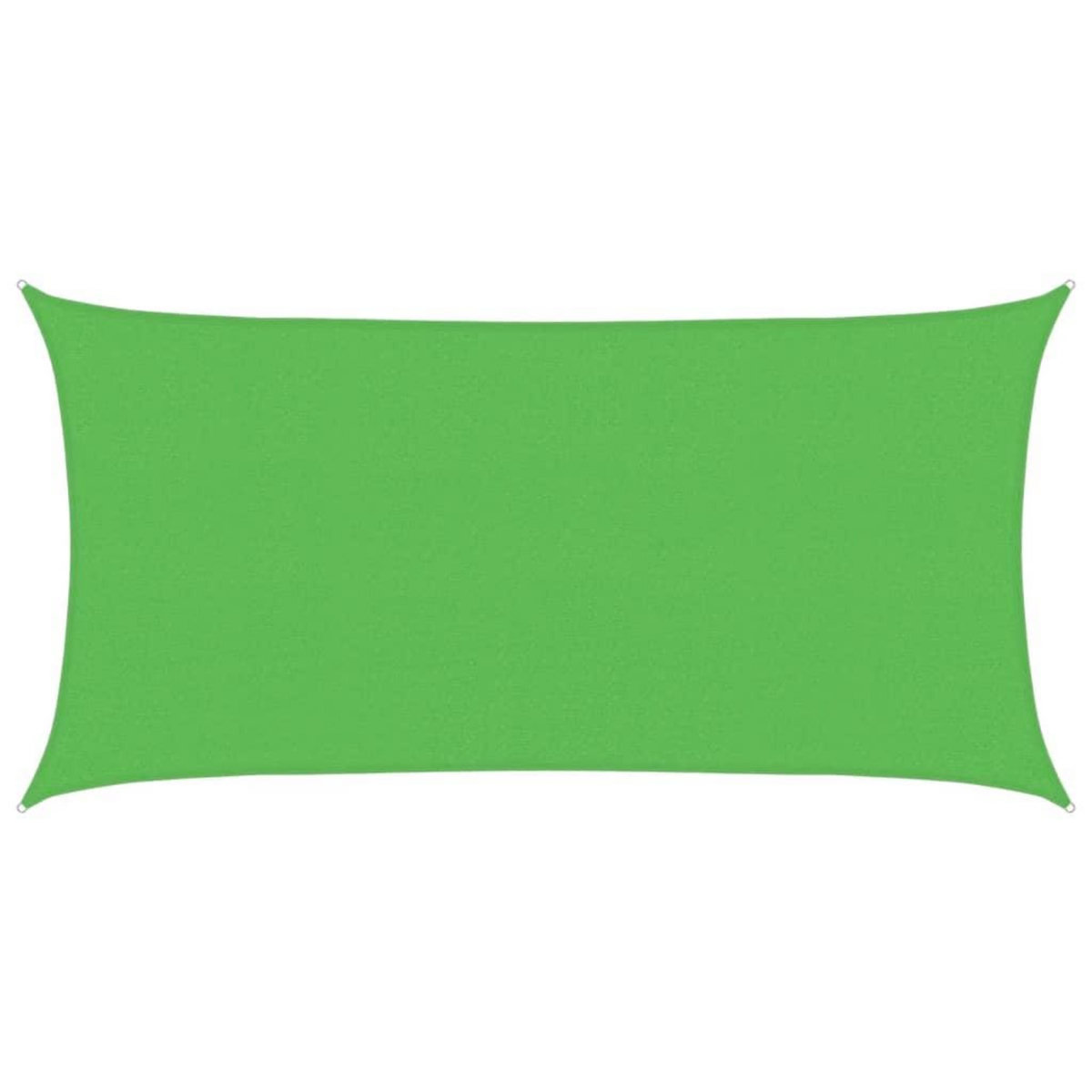 VIDAXL Voile d'ombrage 160 g/m^2 Vert clair 2,5x4,5 m PEHD