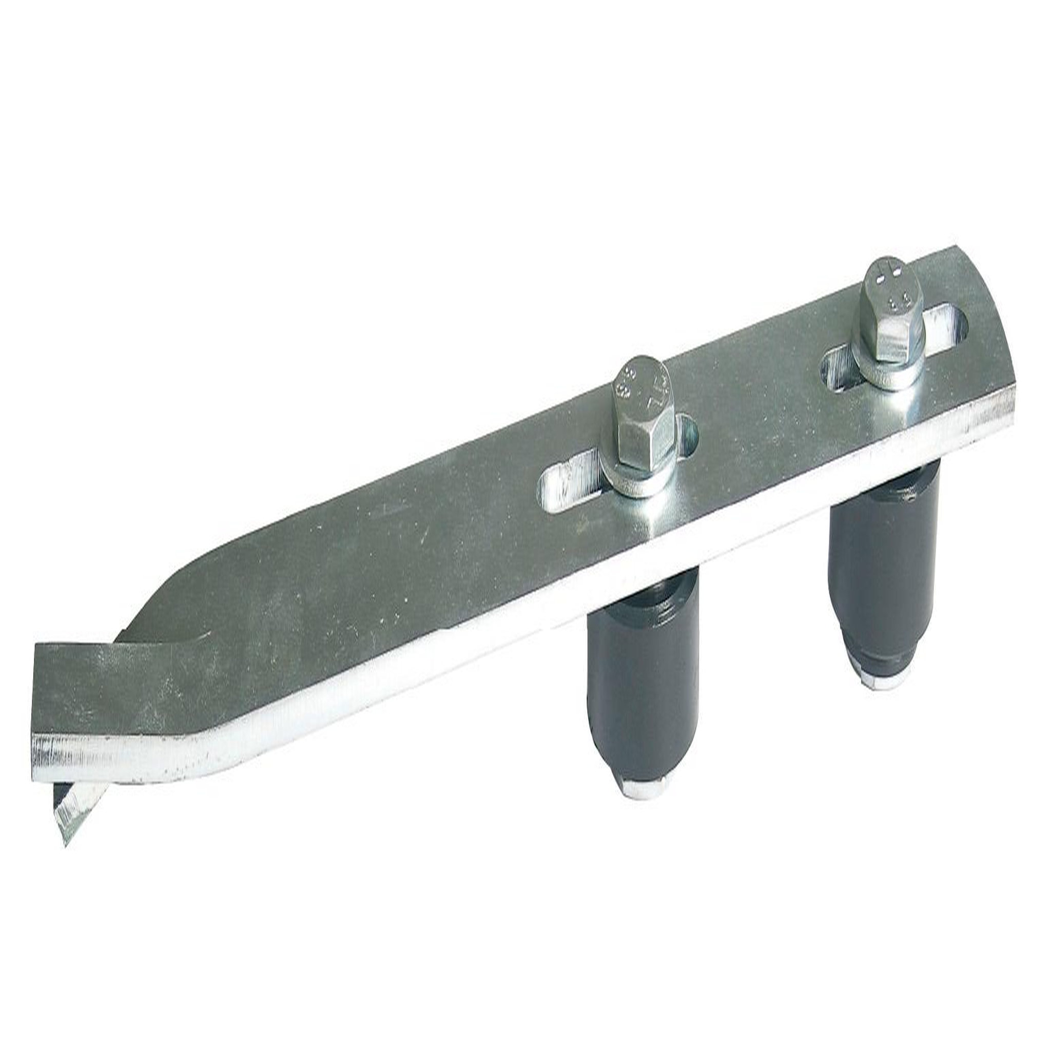 CENTRALE BRICO Guide acier zingué, H.40 x L.300 x P.40 mm