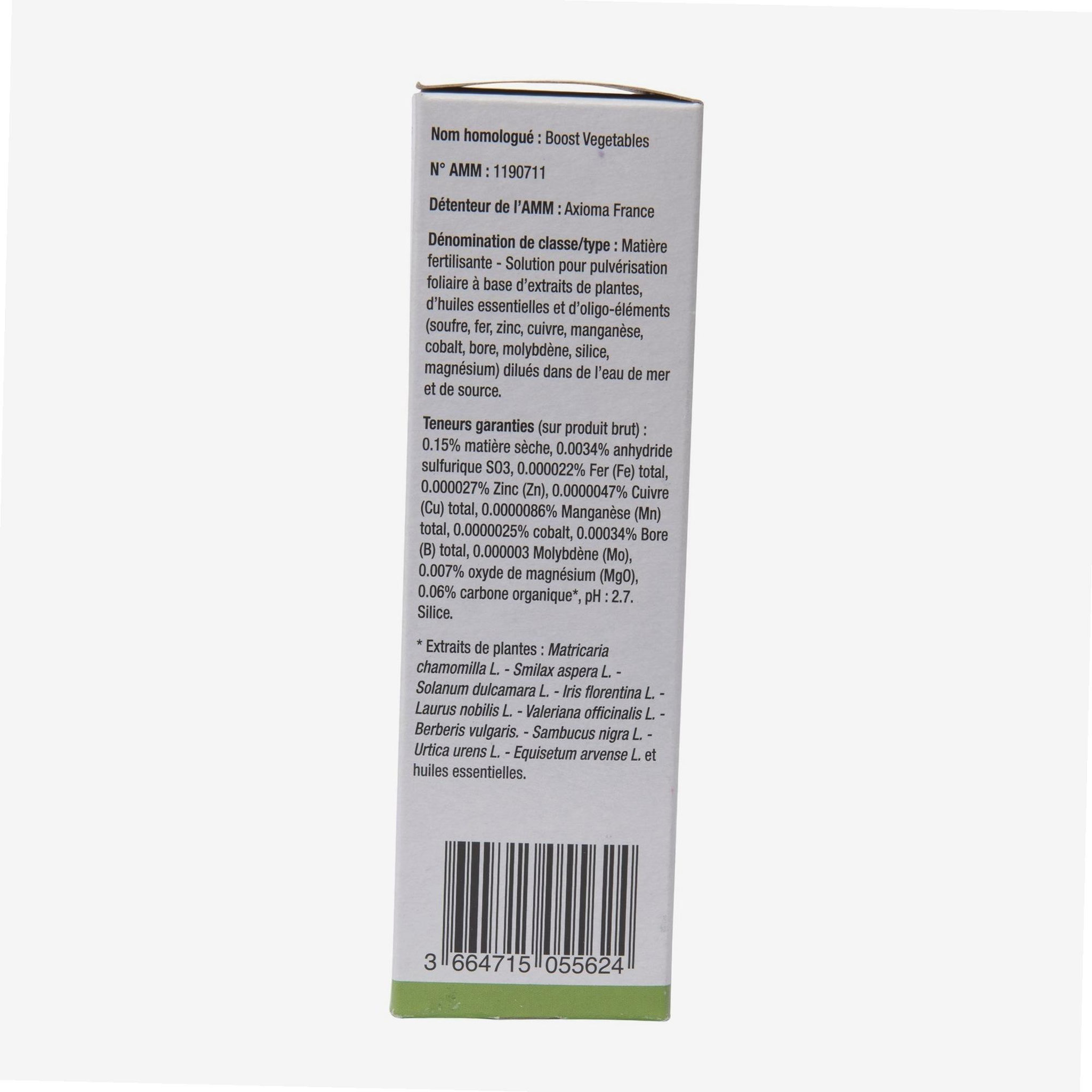 Voir la diapositive 6 : SOLABIOL Biostimulant booster vegetal potager 250ml