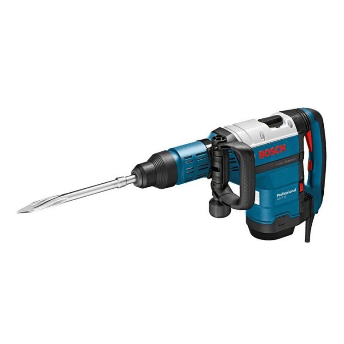 BOSCH Marteau piqueur SDS Max 1500W GSH7 VC 13J en coffret standard BOSCH 0611322000