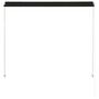 Voir la diapositive 5 : VIDAXL Auvent retractable 150x150 cm Anthracite