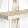Voir la diapositive 4 : The Home Deco Factory Etagère murale bohème - Beige