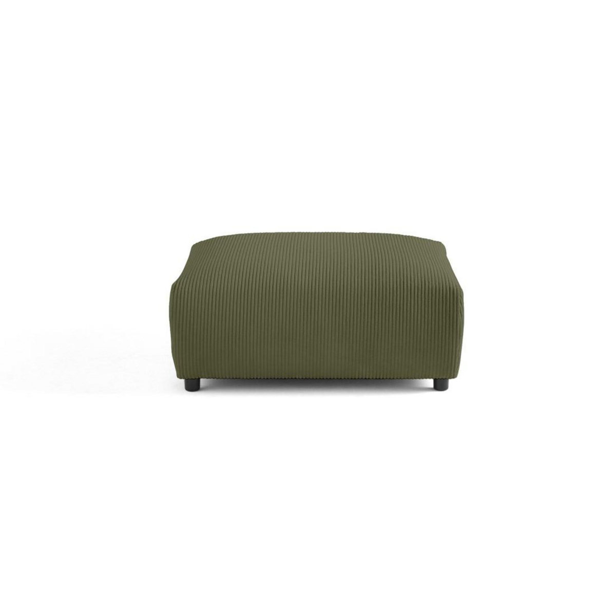 LISA DESIGN Garance - pouf modulable - en velours côtelé