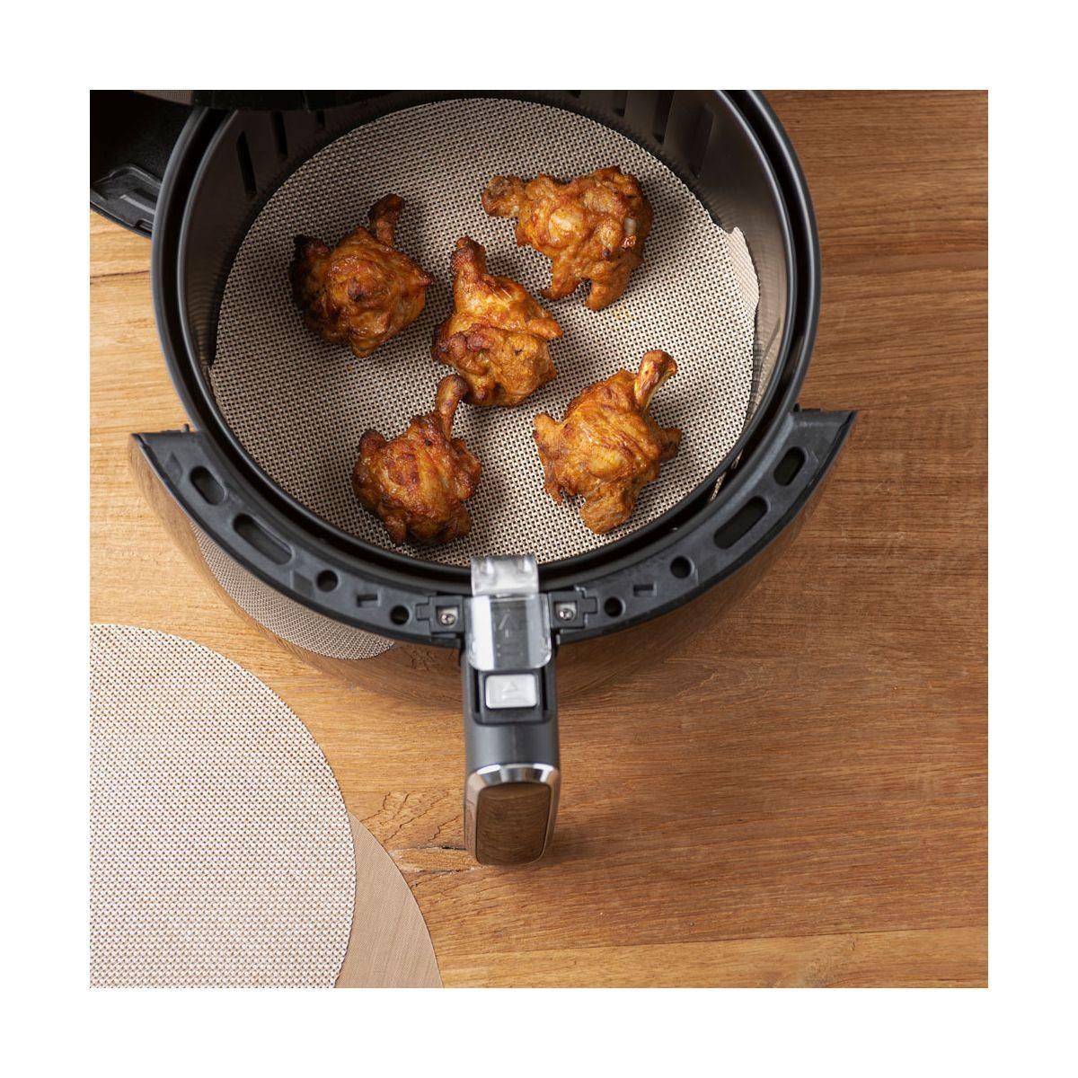 NOSTIK Feuille 2 Set pour Airfryer rond