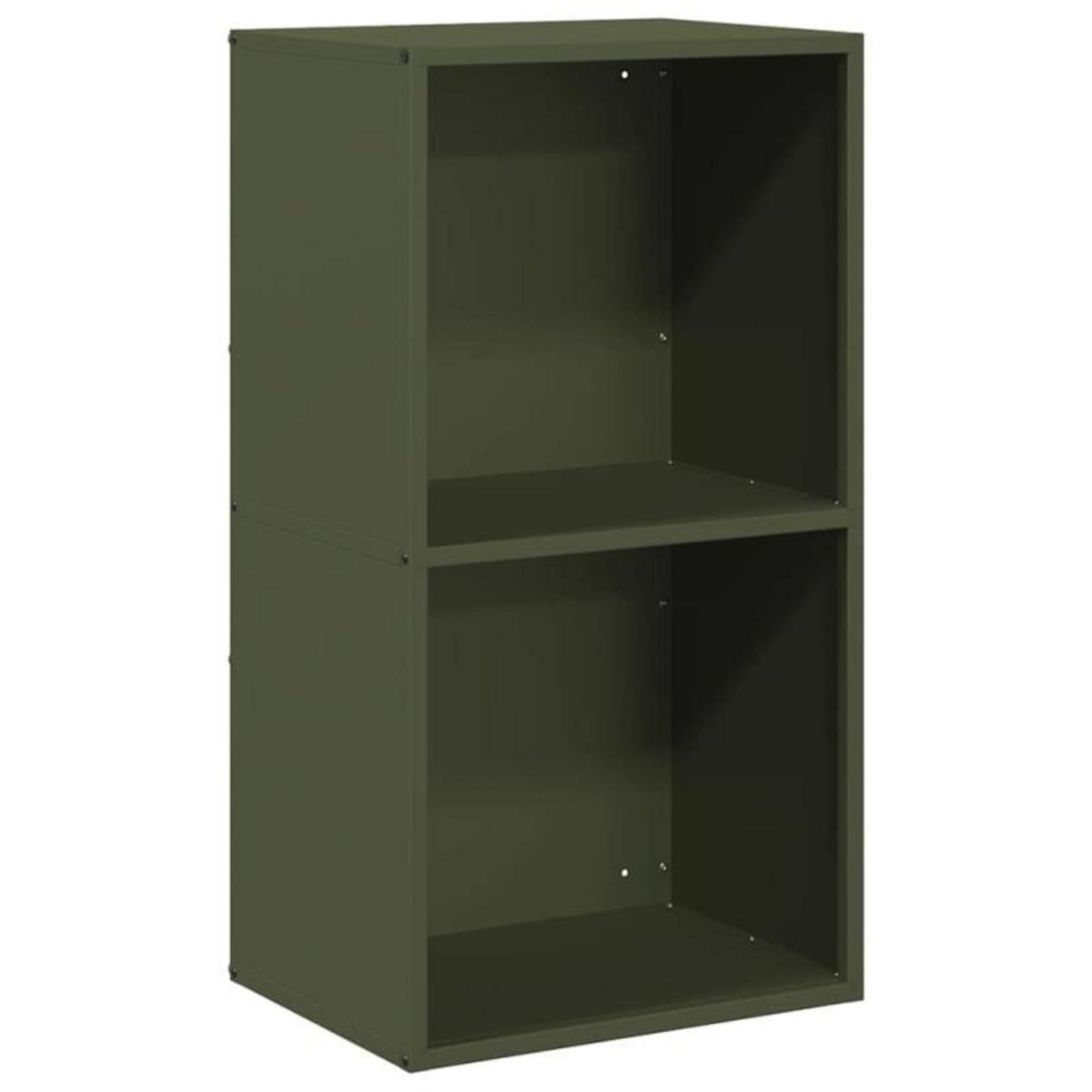 VIDAXL Portant de bois chauffage vert olive 40x30x75 cm