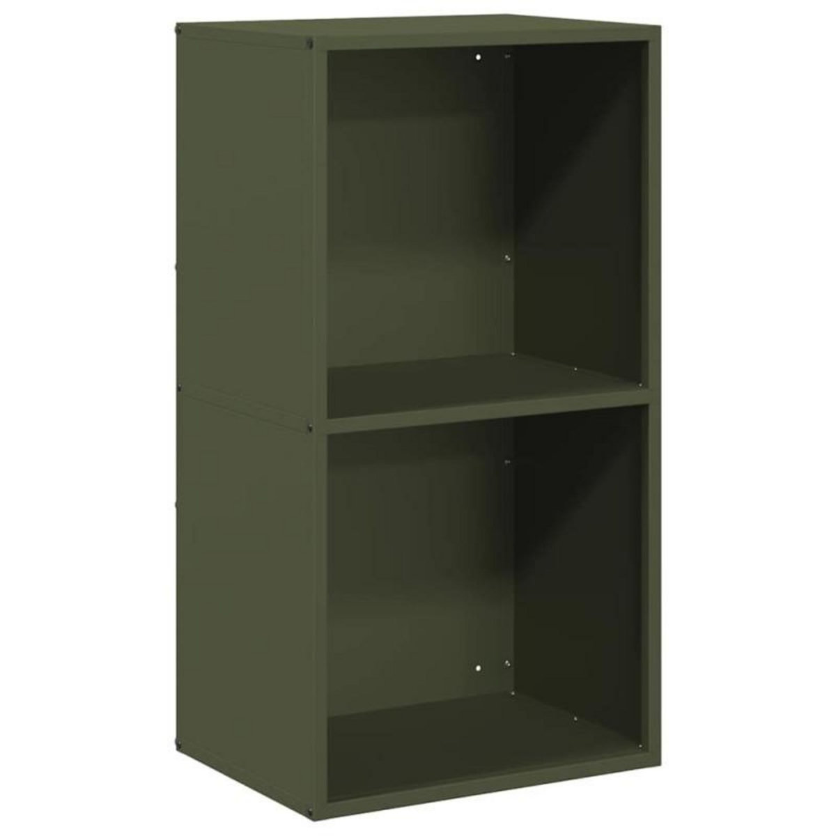 VIDAXL Portant de bois chauffage vert olive 40x30x75 cm