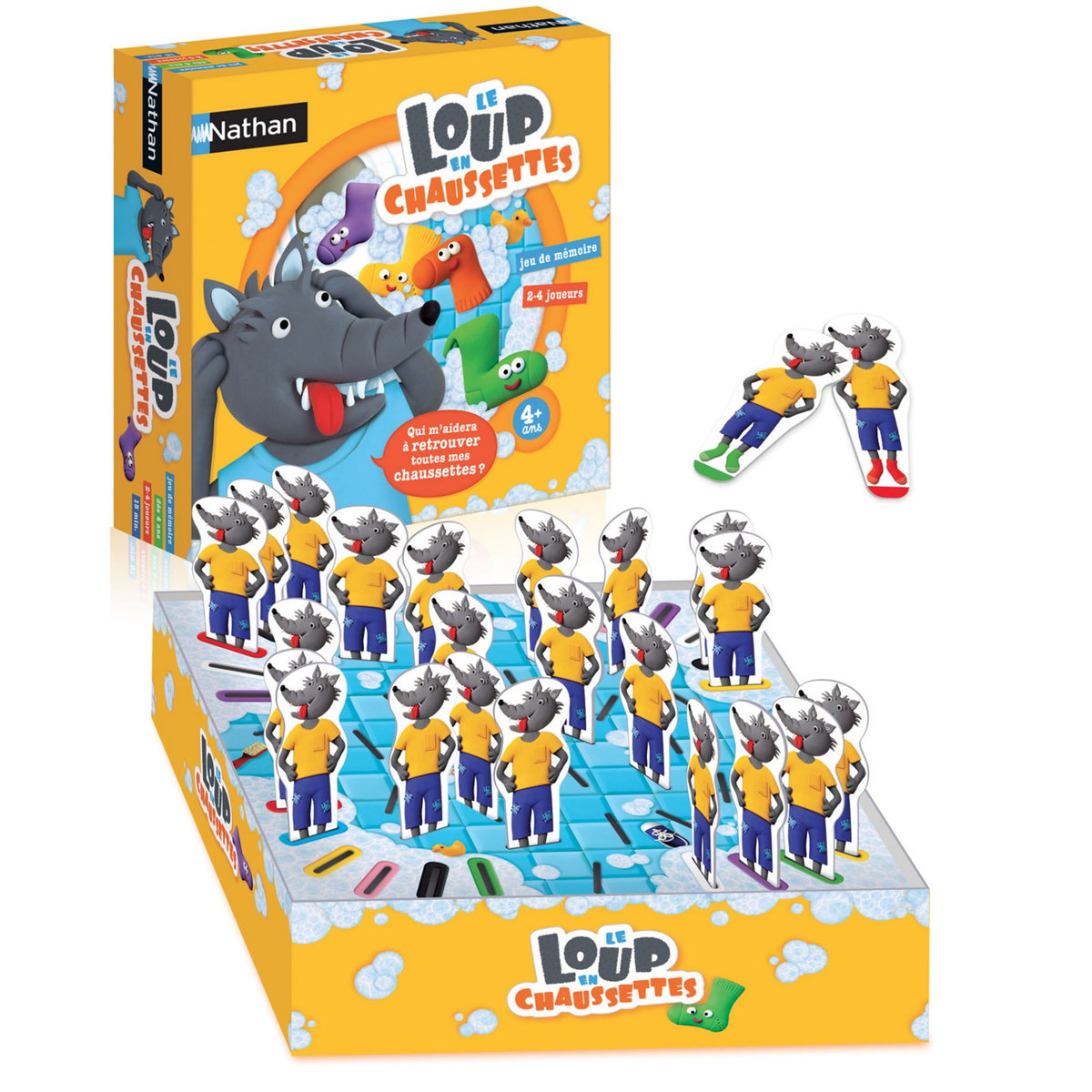 Nathan Le loup en chaussettes