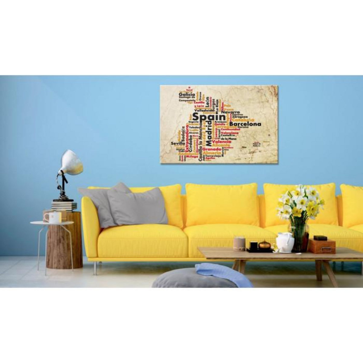 Paris Prix Tableau Imprimé  Spanish Cities ES