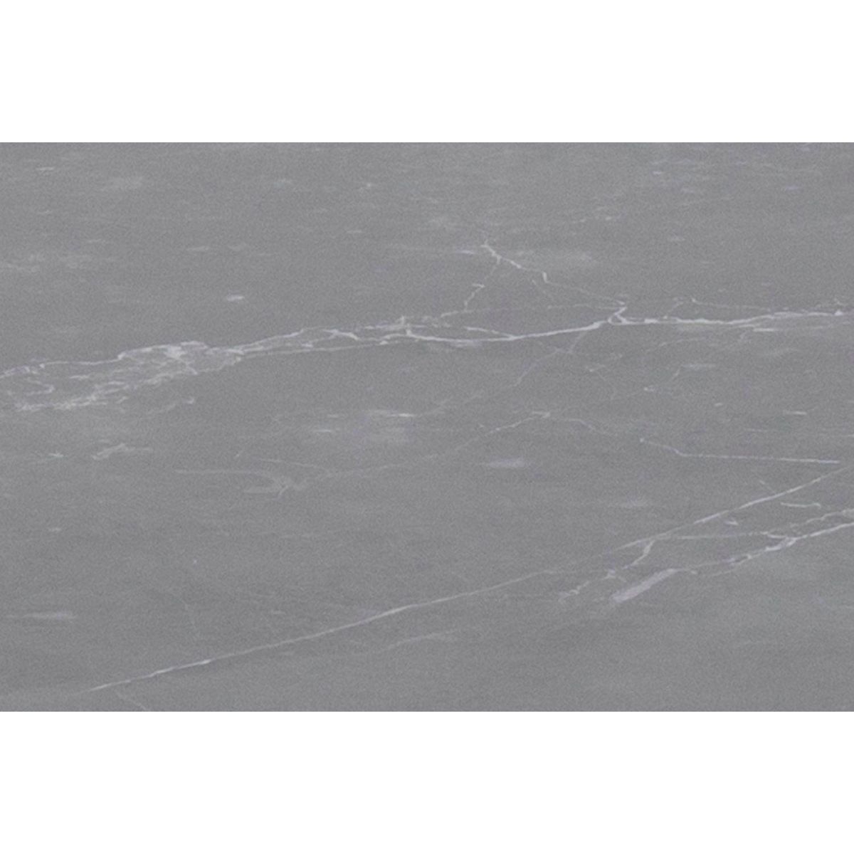 CONCEPT USINE Table basse ronde effet marbre noir HARLEM