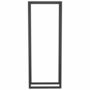 Voir la diapositive 3 : VIDAXL Portant de bois de chauffage Noir mat 50x28x132 cm Acier
