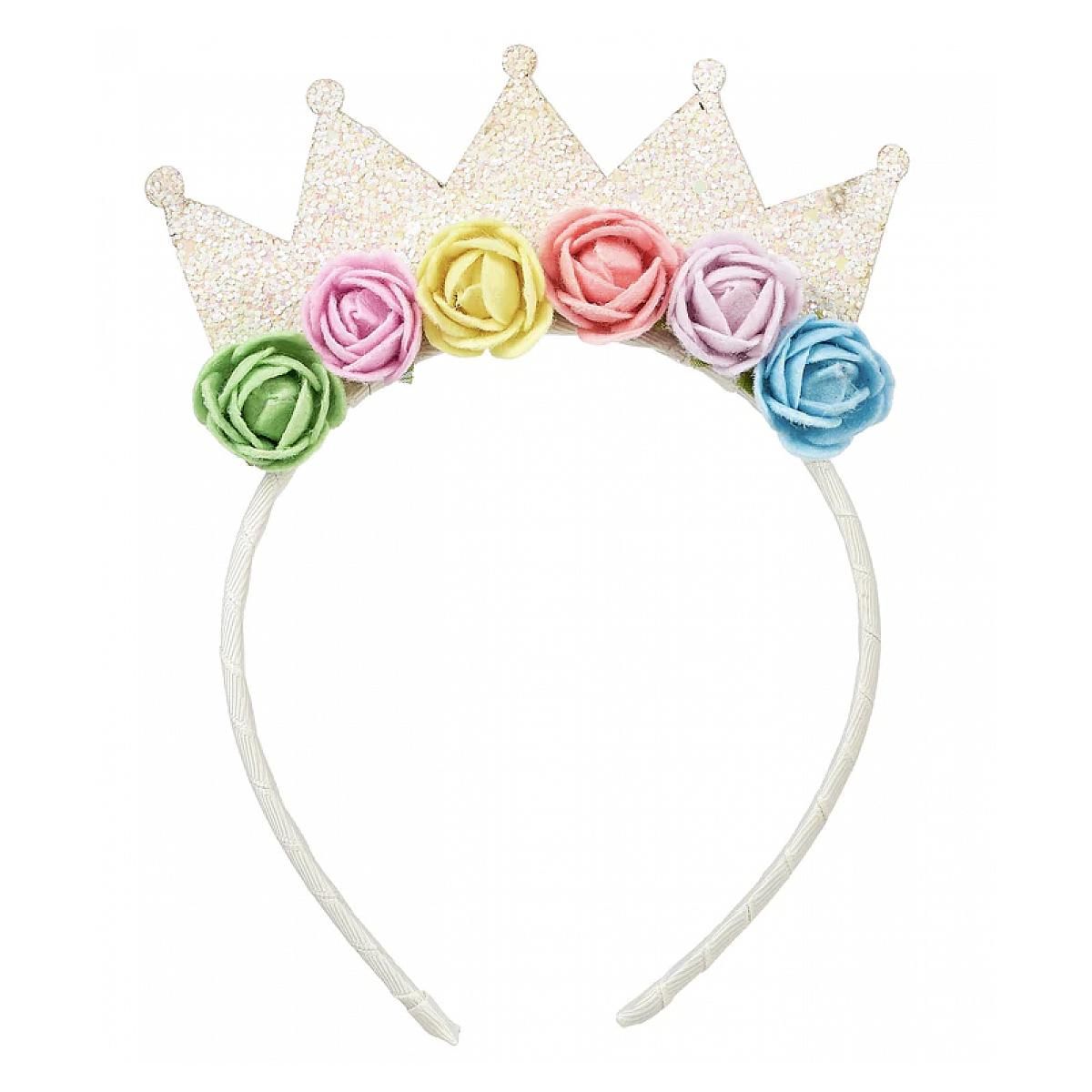 SOUZA Couronne arc-en-ciel fleurs