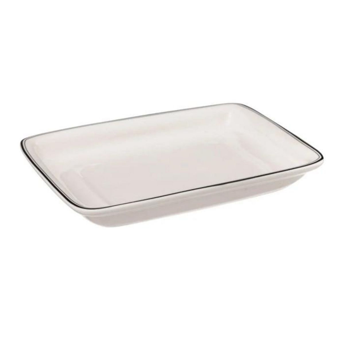 SECRET DE GOURMET Beurrier en Porcelaine  Bistrot  19cm Blanc