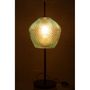 Voir la diapositive 3 : Paris Prix Lampe à Poser en Verre Design  Jenna  60cm Bleu