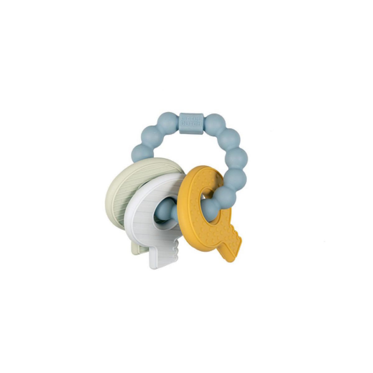 LITTLE DUTCH Trousseau de clés de dentition bleu