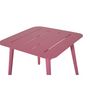 Voir la diapositive 3 : Paris Prix Table d'Appoint de Jardin Carrée  Lina  40cm Rose