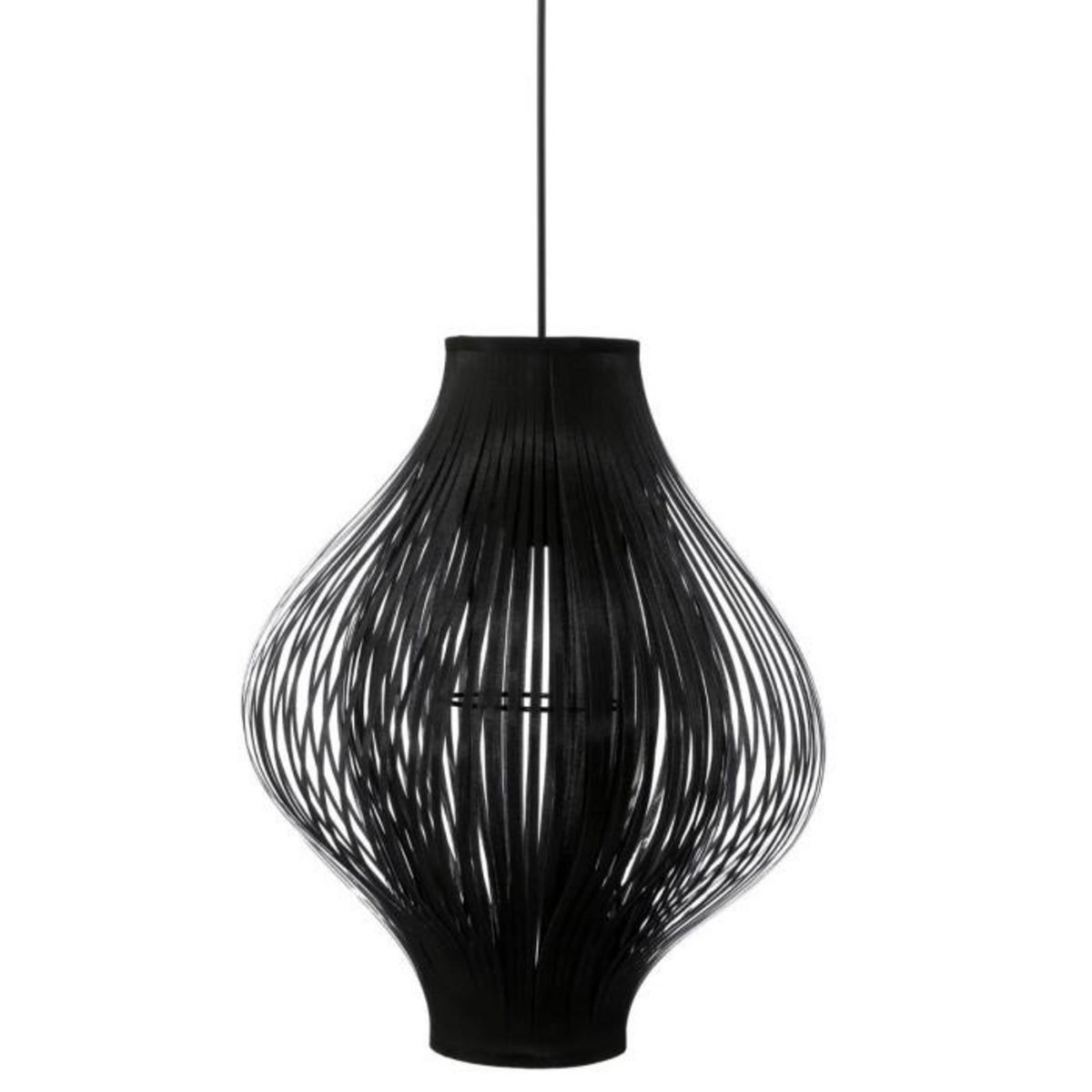 ATMOSPHERA Lampe Suspension Pliante  Yisa  44cm Noir