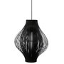 Voir la diapositive 1 : ATMOSPHERA Lampe Suspension Pliante  Yisa  44cm Noir