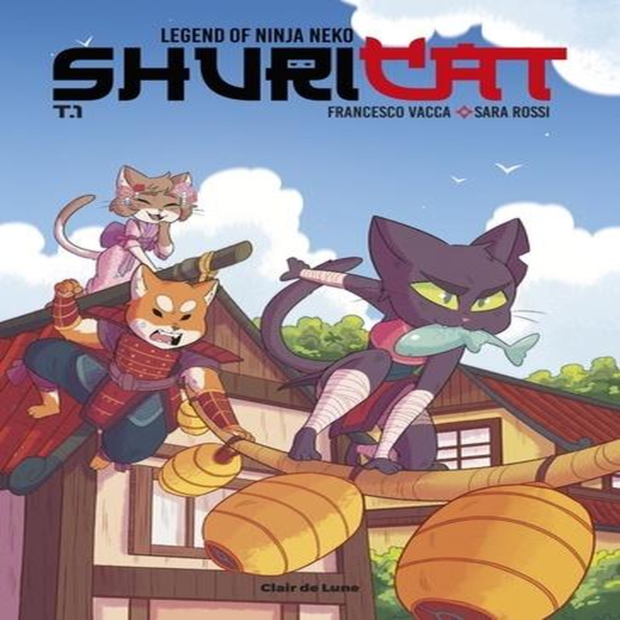 SHURICAT - LEGEND OF NINJA NEKO TOME 1 , Vacca Francesco