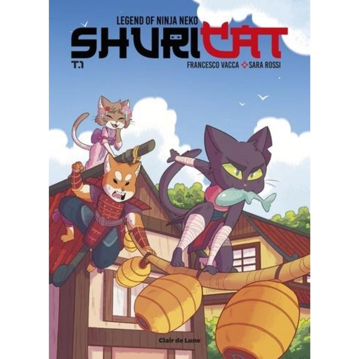 SHURICAT - LEGEND OF NINJA NEKO TOME 1 , Vacca Francesco