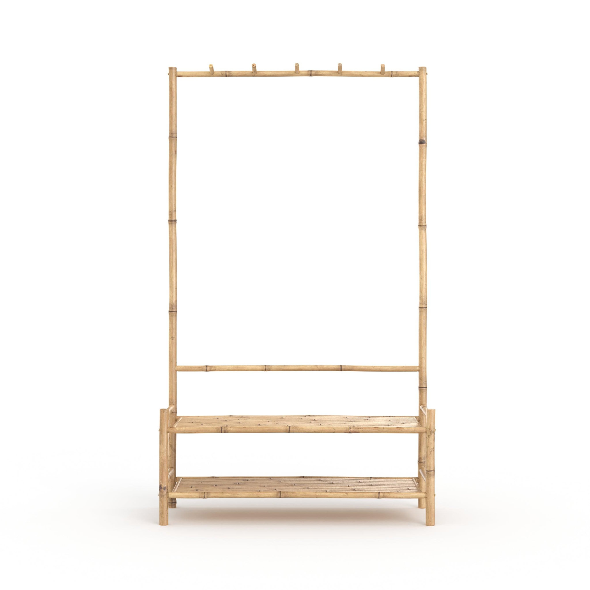 Voir la diapositive 3 : MAISON PAVANE Porte-vêtements en bambou-bami