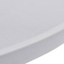 Voir la diapositive 5 : VIDAXL Housses elastiques de table Ø 60 cm Blanc 4 pcs