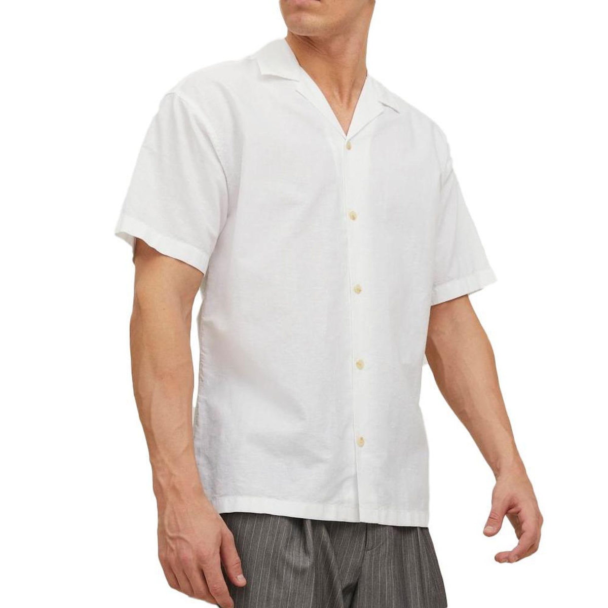 Jack & Jones Chemise Blanc Homme Jack & Jones Whsummer