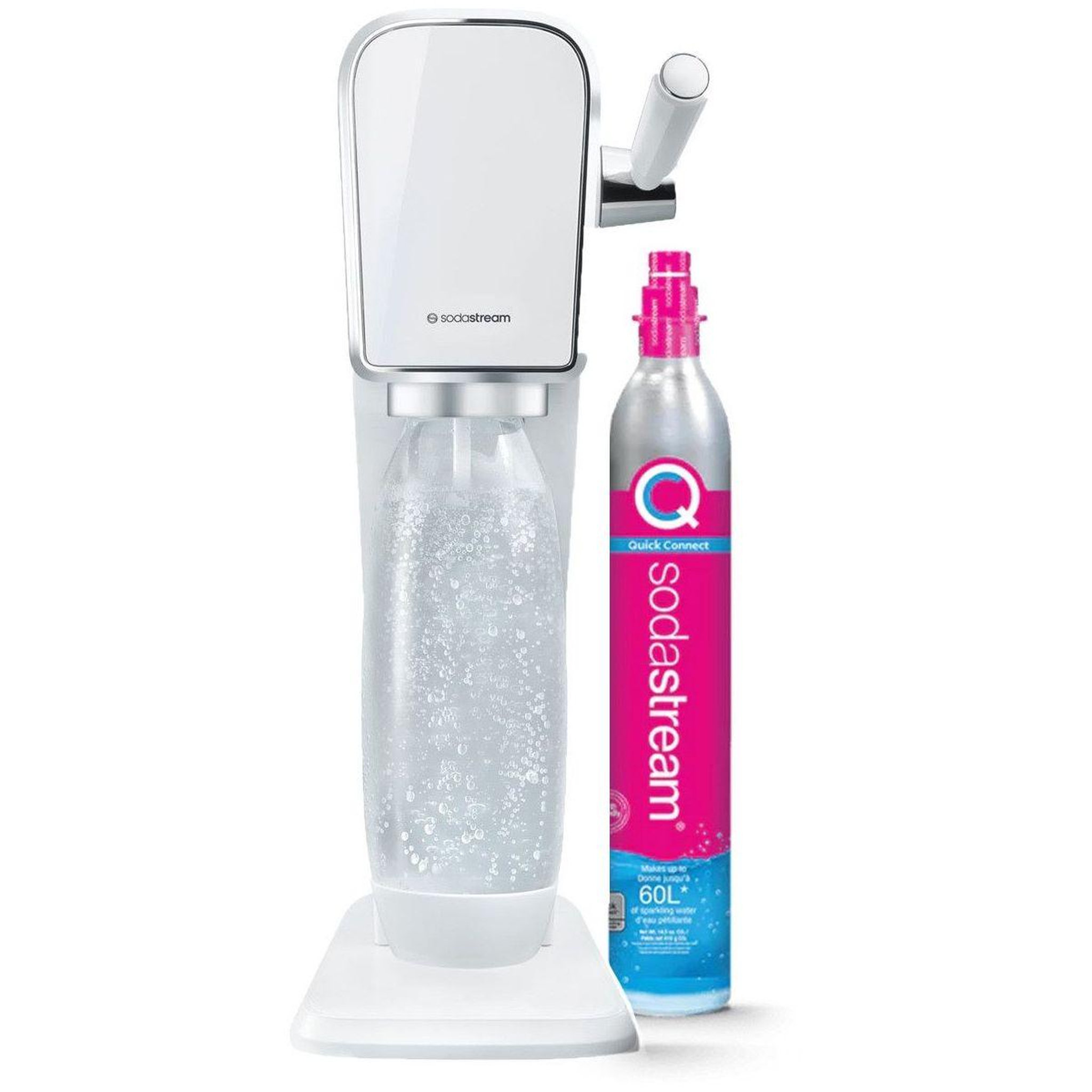 Voir la diapositive 2 : SODASTREAM Machine à soda ART Blanche